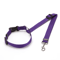 Adjustable 2in1 Pet Car Seat Belt Leash Nylon Safety Harness Strap For Dogs Cats 8