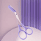 Stainless Steel Eyebrow Scissors With Comb Precision Safe Trimming Tool For Perfect Brow Shaping 5