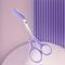 Stainless Steel Eyebrow Scissors With Comb Precision Safe Trimming Tool For Perfect Brow Shaping 5