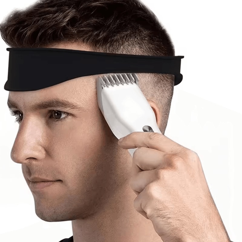 EdgeMaster Silicone Neckline Shaving Template Hair Cutting Guide 0