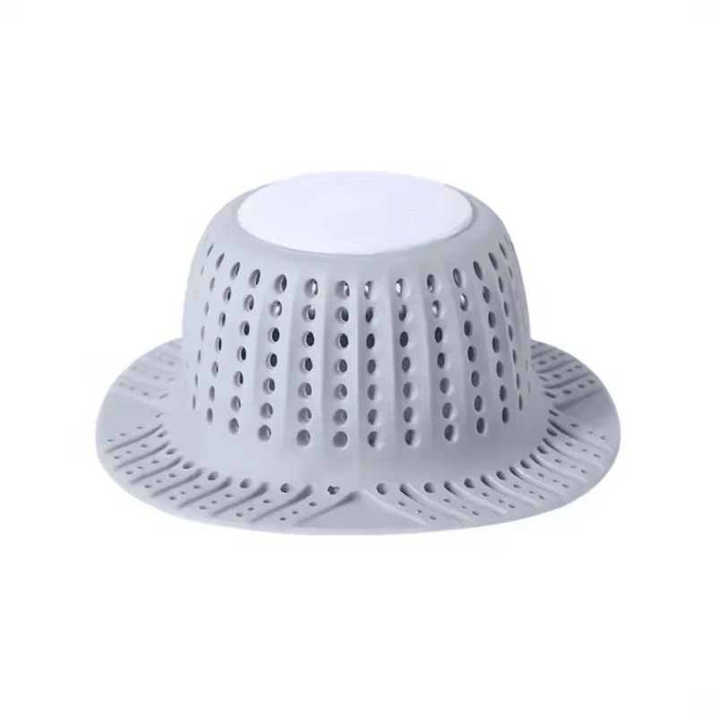 DrainGuard Silicone Hair Catcher Collapsible Drain Protector 2