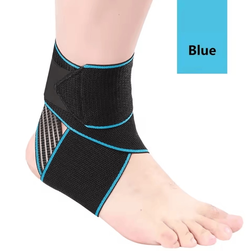 FlexGuard Elastic Ankle Support Brace Compression Sports Wrap 3