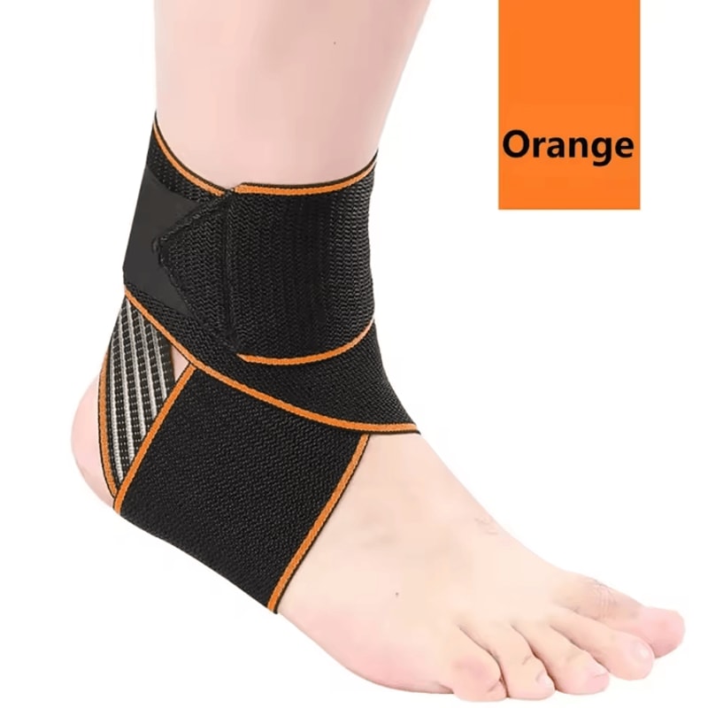 FlexGuard Elastic Ankle Support Brace Compression Sports Wrap 6