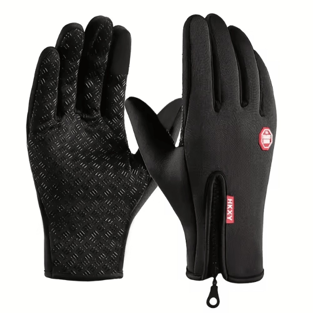 ThermaGrip Winter Touchscreen Gloves Windproof NonSlip Outdoor Performance 4