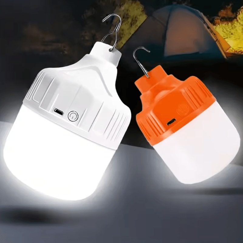 LumiCore USB Rechargeable Camping Light Bulb 3 Mode Portable LED Lantern 0