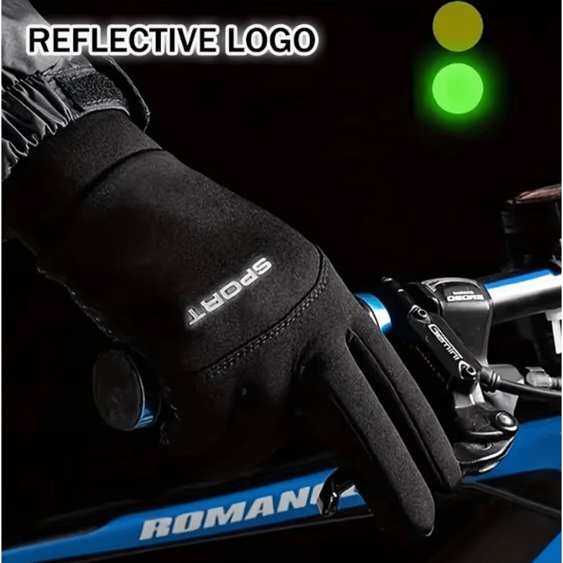 FrostFlex Winter Touchscreen Gloves Windproof Thermal Grip For Outdoor Sports 1