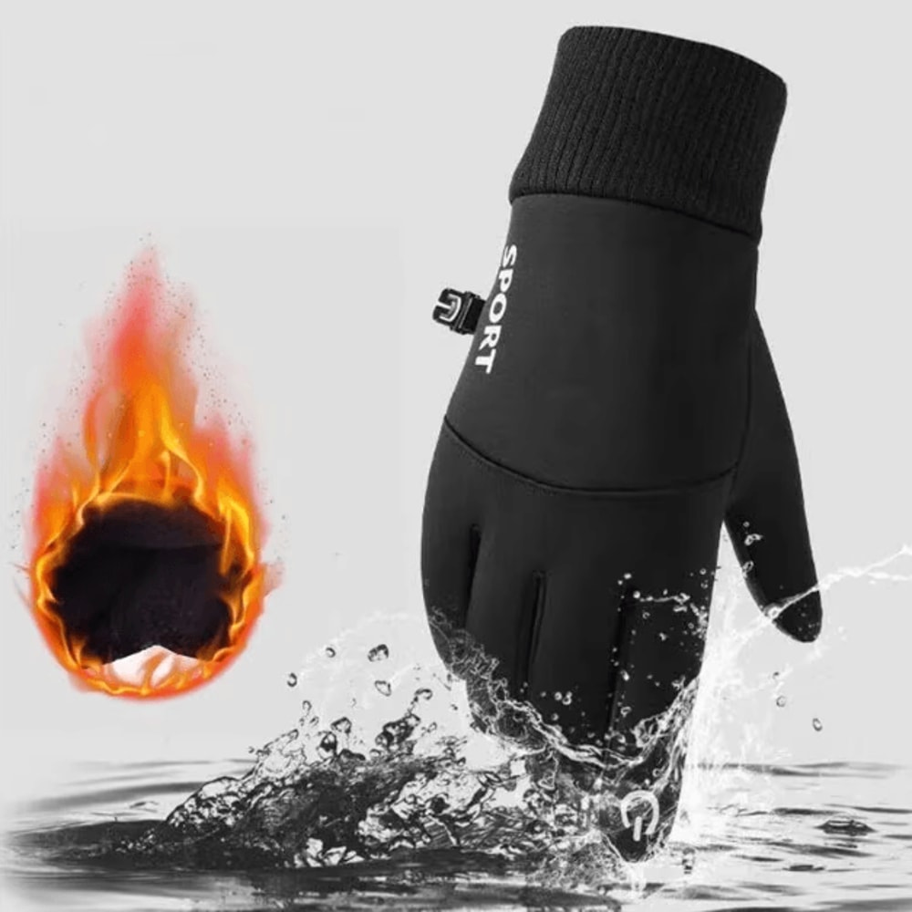 ArcticFlex Waterproof Winter Touchscreen Gloves Windproof Thermal Grip For Outdoor Sports 1