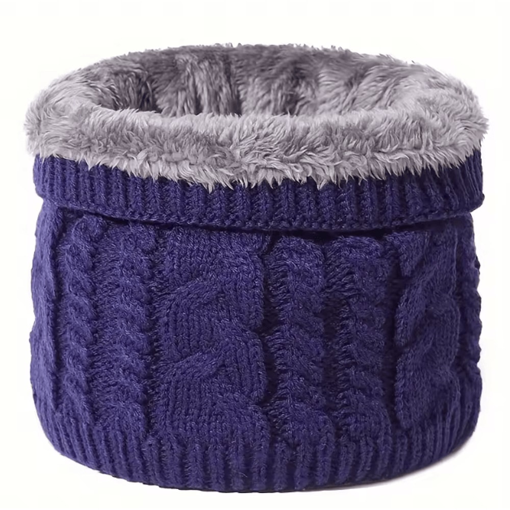 CozyFlex Thermal Winter Neck Scarf Soft Windproof Neck Gaiter 4