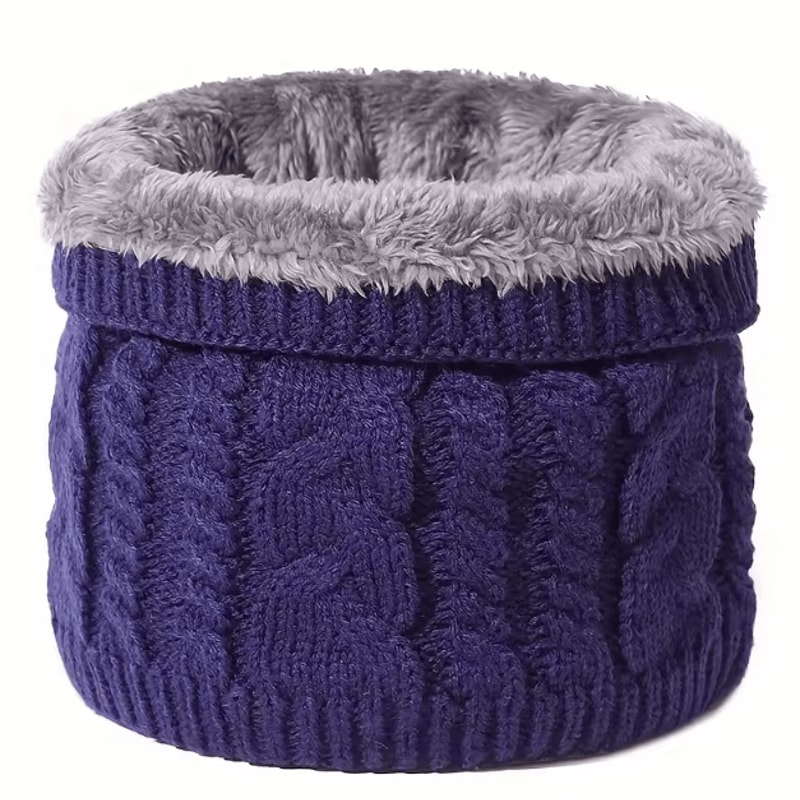 CozyFlex Thermal Winter Neck Scarf Soft Windproof Neck Gaiter 4