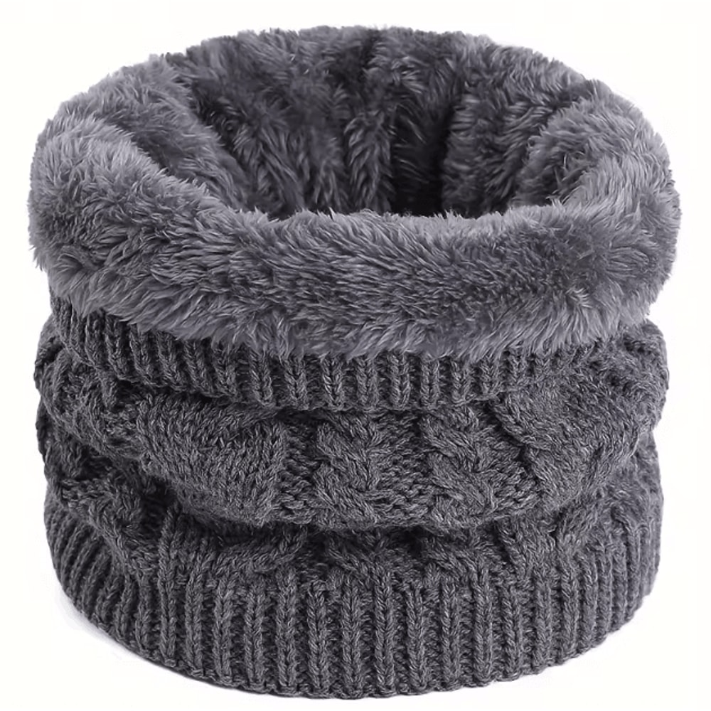 CozyFlex Thermal Winter Neck Scarf Soft Windproof Neck Gaiter 5