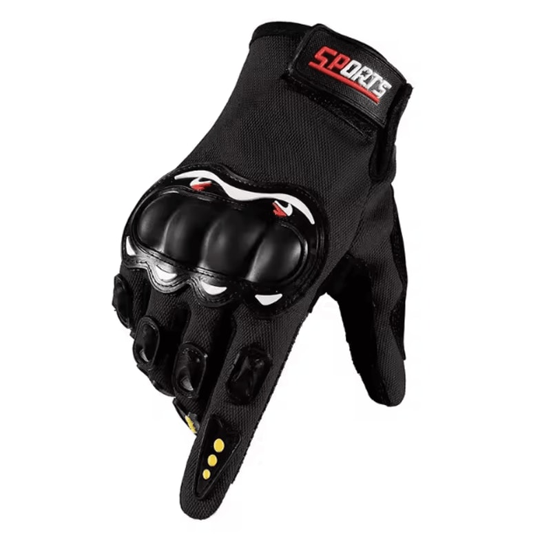 GripShield Touchscreen Motorcycle Gloves Full Finger Protective Riding Gear 2