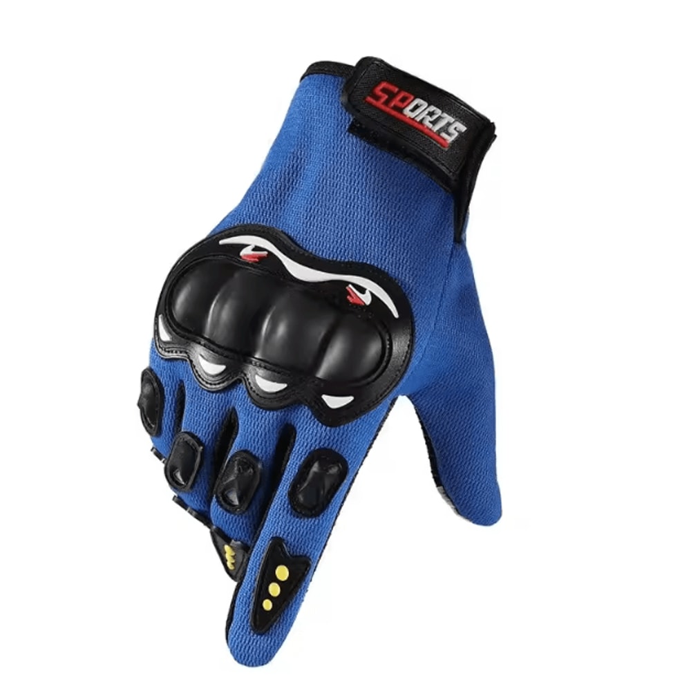 GripShield Touchscreen Motorcycle Gloves Full Finger Protective Riding Gear 3