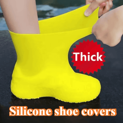 rainguard pro waterproof shoe covers – reusable non-slip silicone overshoes