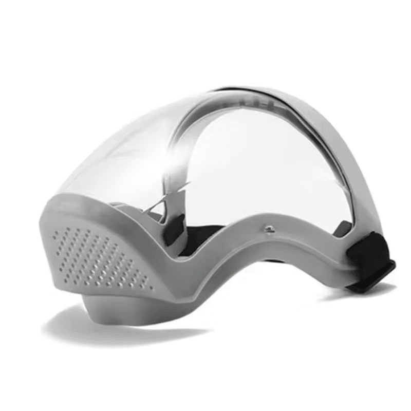 ClearGuard Full Face AntiFog Shield Mask 360 Transparent Protective Visor 1