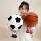 PlayPuff Plush Sports Ball Toy Soft Football Soccer Interactive Pet Toy 1