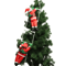 ClimbJoy Santa Ladder Decoration Christmas Hanging Climbing Santa Doll 1