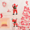 ClimbJoy Santa Ladder Decoration Christmas Hanging Climbing Santa Doll 3