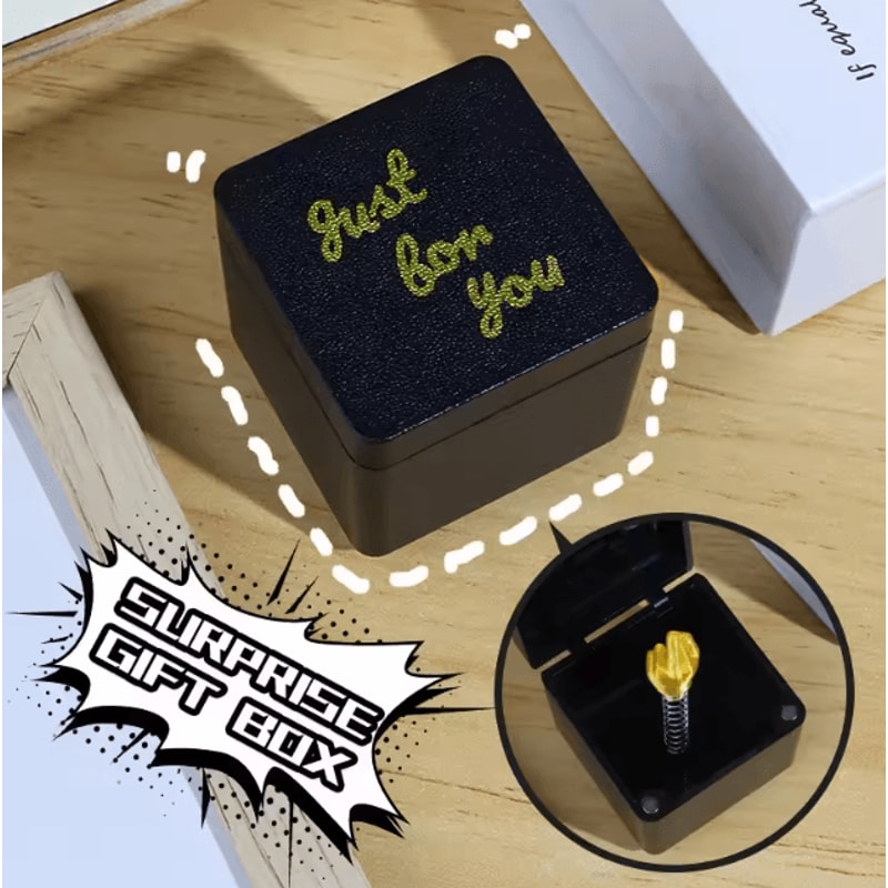 ShockBox Funny Prank Gift Box Surprise Middle Finger Gag Gift 2