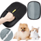 FurEase Pet Grooming Glove Gentle Deshedding Hair Remover For Dogs Cats 1