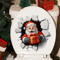 JollyCrack Santa Toilet Sticker Funny 3D Christmas Bathroom Wall Decal 0