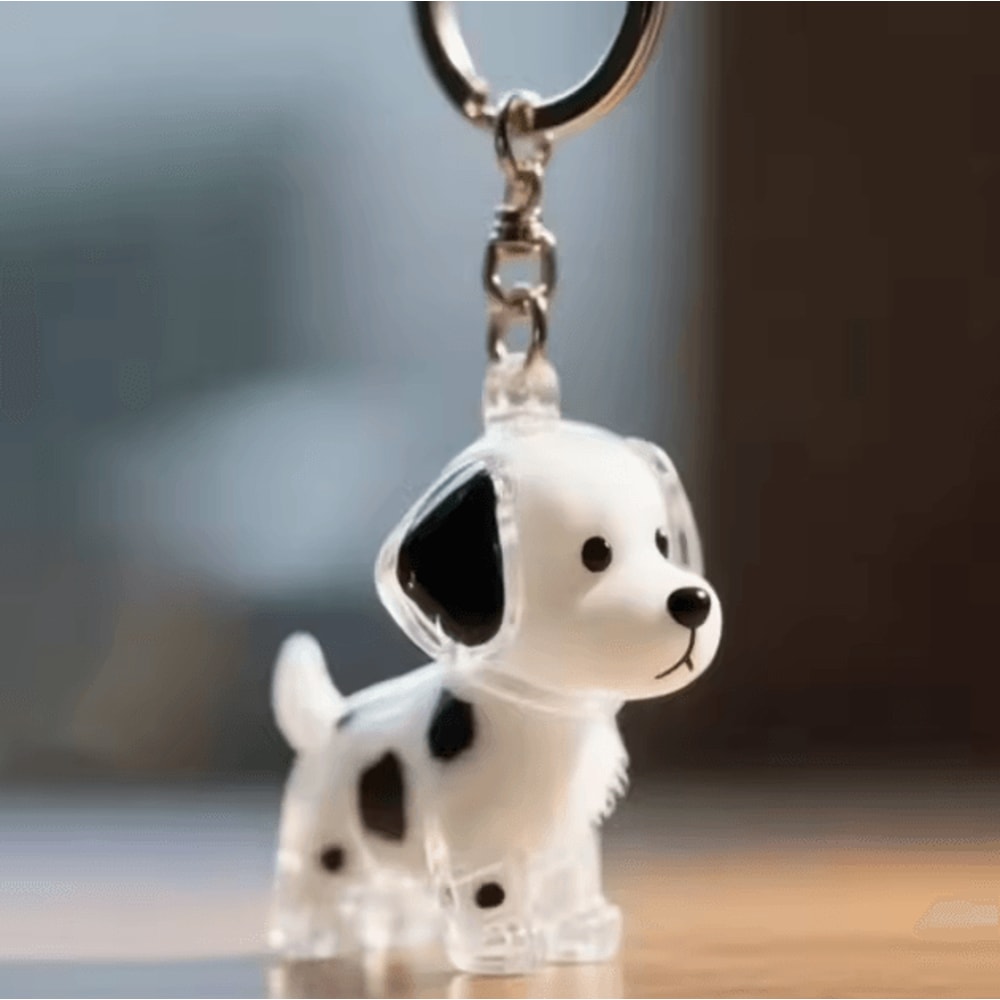FurKeeps Clear Pet Hair Memorial Capsule DIY Keepsake Keychain Pendant 3