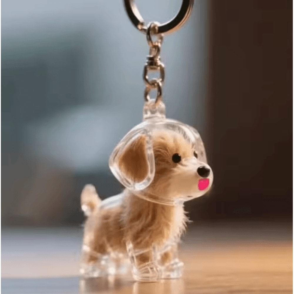 FurKeeps Clear Pet Hair Memorial Capsule DIY Keepsake Keychain Pendant 4