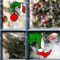 WhovilleFest Christmas Wall Stickers Fun GrinchInspired Holiday Vinyl Decals 1