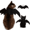 BatCharm Pet Bat Wings Costume Cute Halloween Cosplay Harness For Cats Dogs 1