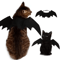 BatCharm Pet Bat Wings Costume Cute Halloween Cosplay Harness For Cats Dogs 1