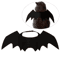 BatCharm Pet Bat Wings Costume Cute Halloween Cosplay Harness For Cats Dogs 3
