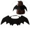 BatCharm Pet Bat Wings Costume Cute Halloween Cosplay Harness For Cats Dogs 3