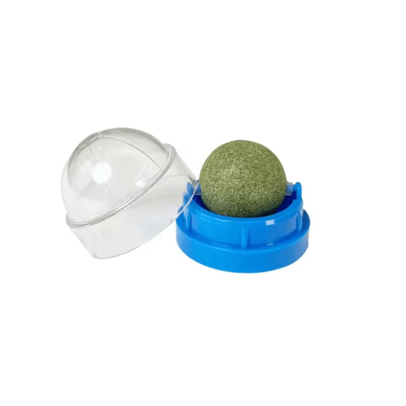 NaturaRoll Catnip Wall Ball Toy Interactive StickOn Treat Scratcher 5