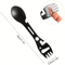 4in1 Outdoor Camping Fork Spoon Bottle Opener MultiTool Lightweight Survival Utensil 2