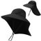 Wide Brim Sun Hat With Neck Flap UV Protection Cooling Safari Cap For Outdoor Hiking Fishing 4