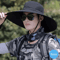 Breathable Mesh Sun Hat With Neck Flap UV Protection Fishing Hiking Cap 2