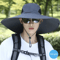 Breathable Mesh Sun Hat With Neck Flap UV Protection Fishing Hiking Cap 3