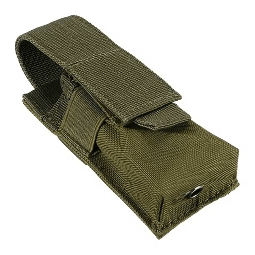 Tactical MOLLE Flashlight Magazine Pouch MultiTool EDC Waist Holster 4