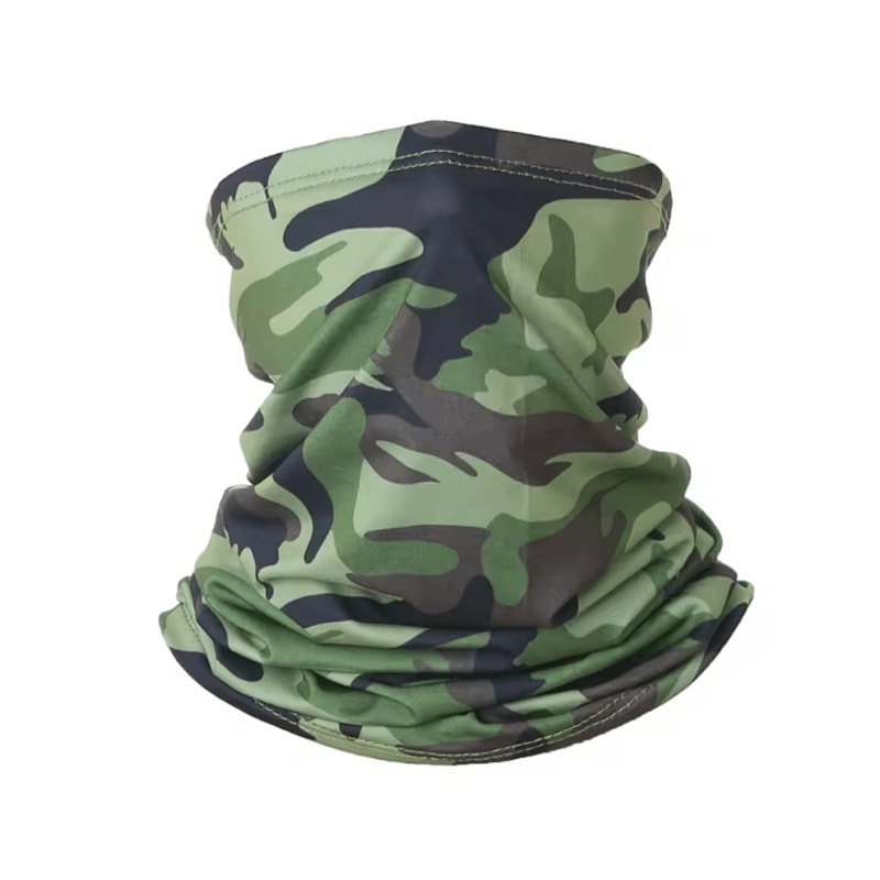 Tactical Camo Neck Gaiter Breathable Bandana Face Cover For Cycling Outdoor Sports 6