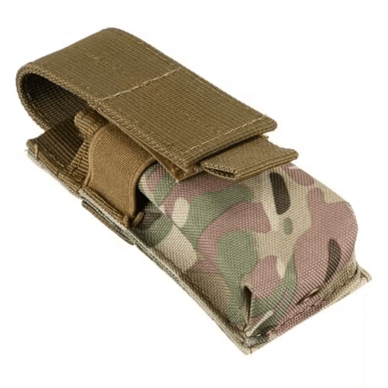 Tactical MOLLE EDC Utility Pouch Flashlight Holder Magazine Tool Waist Bag 5