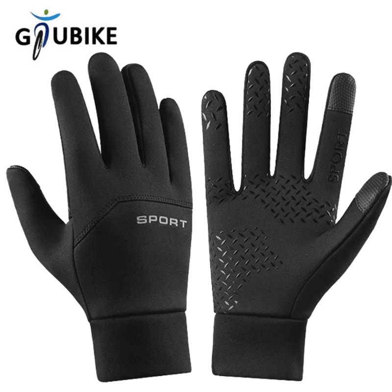 GTUBIKE Waterproof Winter Cycling Gloves Touchscreen Windproof AntiSlip Sports Gloves 0