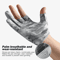 Ice Silk 3Finger Fishing Gloves Breathable AntiSlip Sun Protection Gloves For Men 1