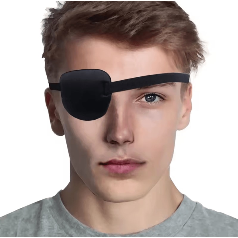 Adjustable Soft Eye Patch For Amblyopia Lazy Eye Comfortable Unisex Eye Cover 0