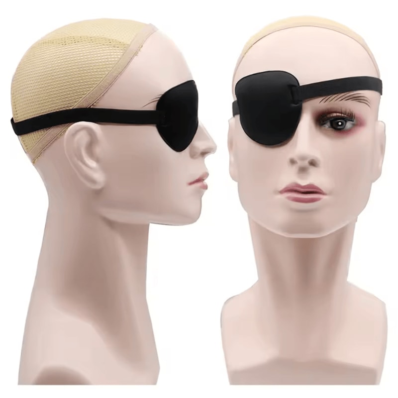 Adjustable Soft Eye Patch For Amblyopia Lazy Eye Comfortable Unisex Eye Cover 1