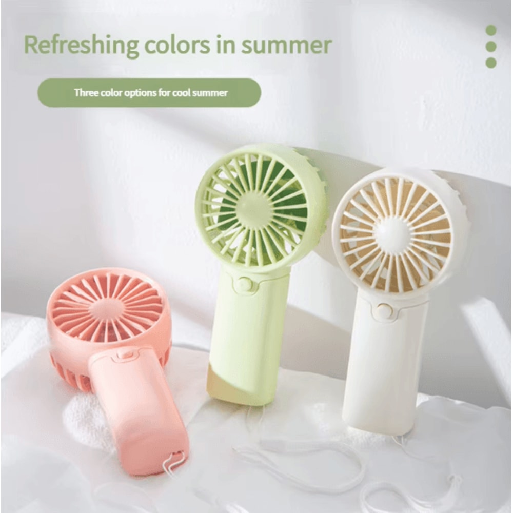 Portable Mini Handheld Fan Lightweight Pocket Air Cooler AA Battery Cooling Fan 1