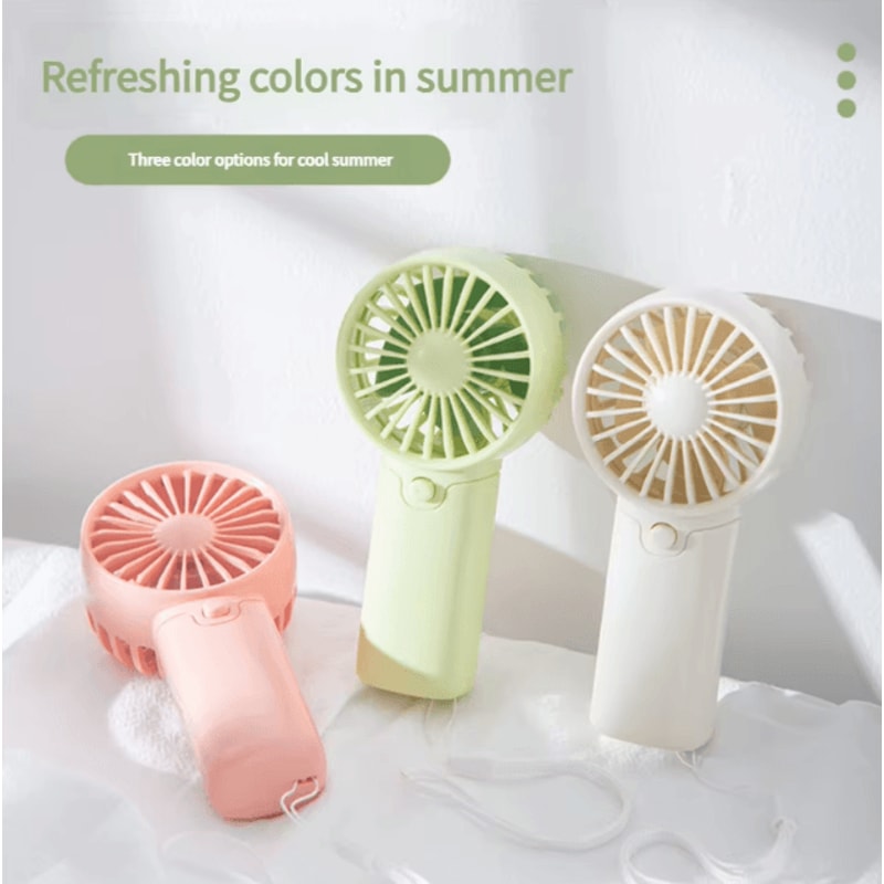 Portable Mini Handheld Fan Lightweight Pocket Air Cooler AA Battery Cooling Fan 1