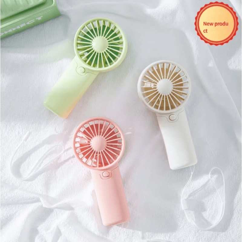 Portable Mini Handheld Fan Lightweight Pocket Air Cooler AA Battery Cooling Fan 2