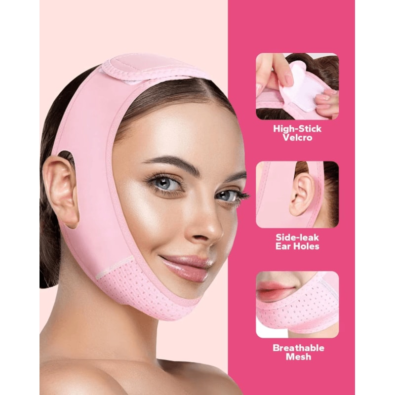Reusable VLine Chin Strap Face Slimming Mask Double Chin Reducer Jawline Shaper 4
