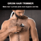 USB Rechargeable Electric Beard Trimmer LCD Display Precision Shaver For Men 2