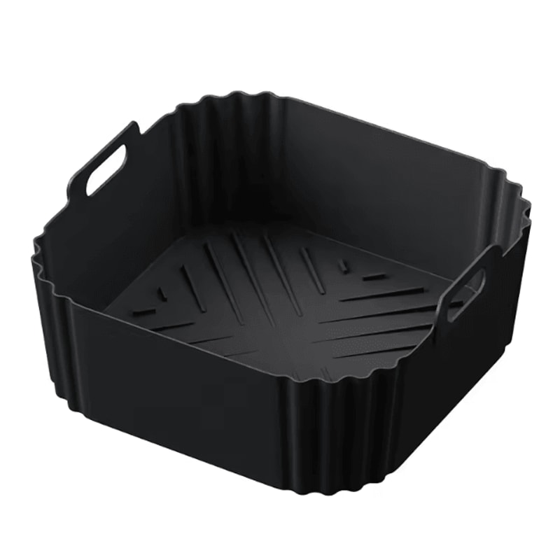Premium Silicone Air Fryer Liners For Easy MessFree Cooking 2