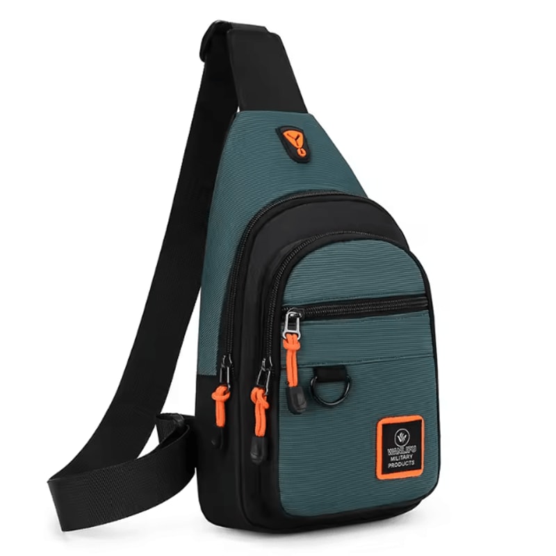 Mens Waterproof Outdoor Crossbody Chest Bag For Travel Adventure 6